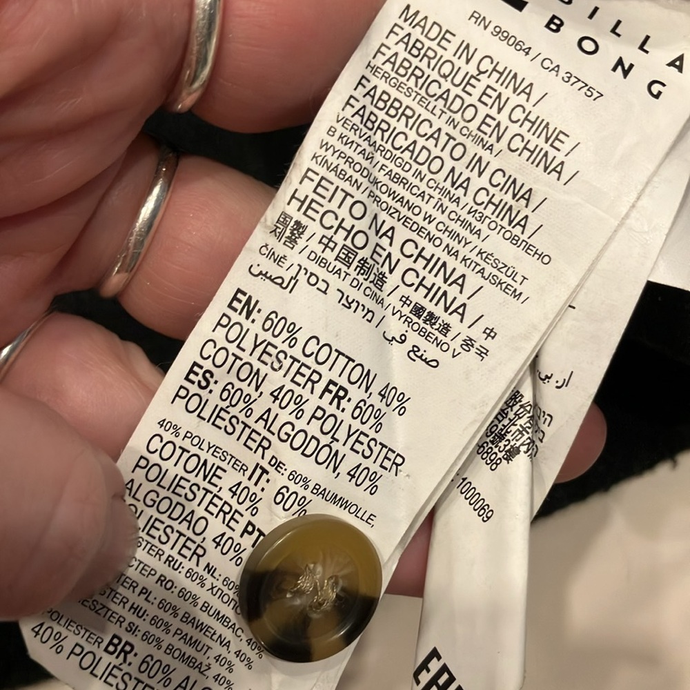 Billabong fleece shacket - Picture 6 of 7